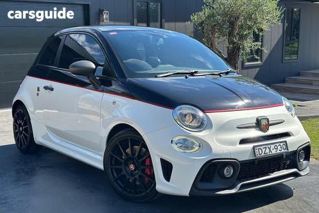 White 2018 Abarth 595 Hatchback Competizione