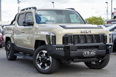 Beige 2025 Kia Tasman Double Cab Pick Up X-Line (4X4) (0.9T) Bdy Fender
