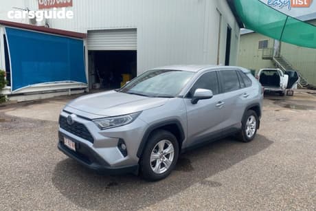 Silver 2021 Toyota RAV4 Wagon Gx (2Wd) Hybrid