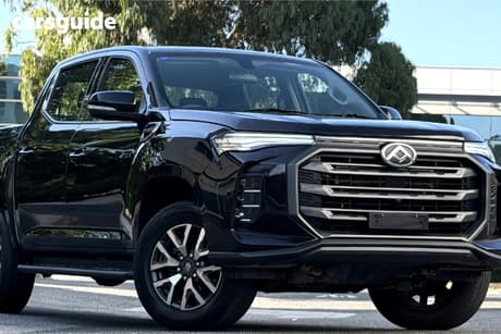 Black 2022 LDV T60 Double Cab Utility Max Pro (4X4)