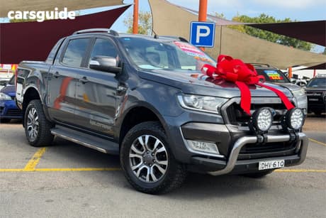Grey 2016 Ford Ranger Dual Cab Pick-up Wildtrak 3.2 (4X4)