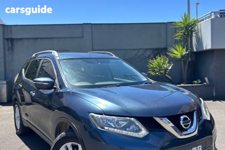 Blue 2016 Nissan X-Trail Wagon St-L (Fwd)