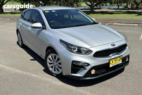 Silver 2019 Kia Cerato Hatchback S