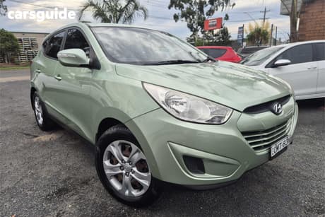 Green 2012 Hyundai IX35 Wagon Active (Fwd)