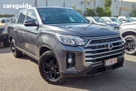 Grey 2022 Ssangyong Musso Crew Cab Pickup Ultimate