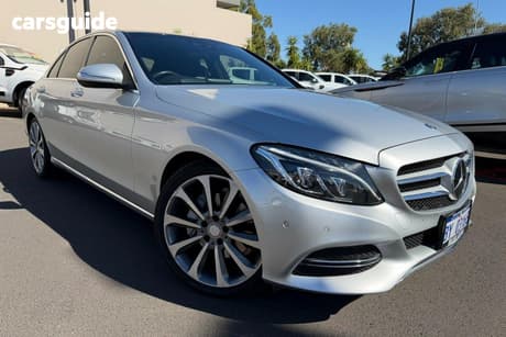 Silver 2014 Mercedes-Benz C250 Sedan Bluetec