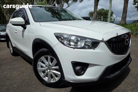 White 2013 Mazda CX-5 Wagon Maxx Sport (4X4)