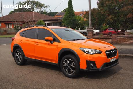 Orange 2019 Subaru XV Wagon 2.0I-L