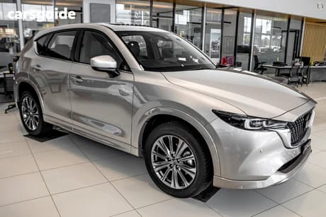 Silver 2025 Mazda CX-5 Wagon G35 Akera Turbo (Awd)