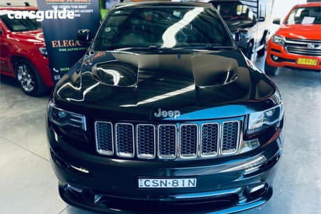 Black 2014 Jeep Grand Cherokee Wagon Srt 8 (4X4)