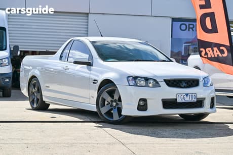 White 2013 Holden UTE Utility Ss