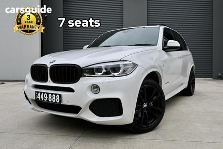 White 2014 BMW X5 Wagon Xdrive 30D