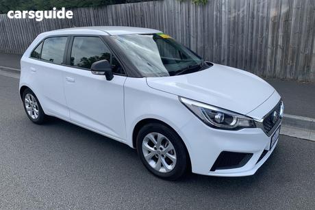 White 2022 MG MG3 Hatchback Core