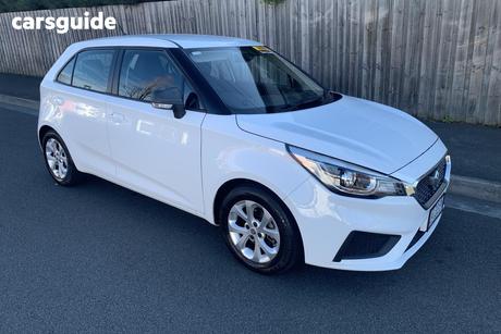 White 2022 MG MG3 Hatchback Core