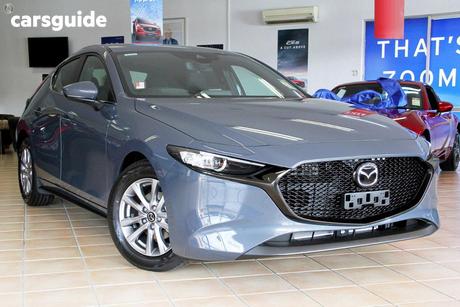 Grey 2025 Mazda Mazda3 Hatchback G20 Pure