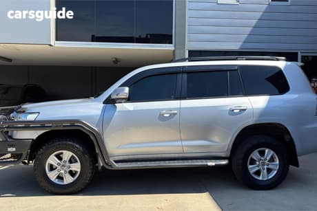 Silver 2018 Toyota Landcruiser Wagon Lc200 Gxl (4X4)