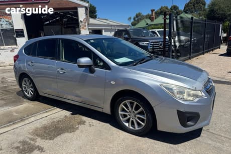 Silver 2012 Subaru Impreza Hatchback 2.0I-S (Awd)