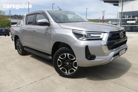 Silver 2021 Toyota Hilux Double Cab Pick Up Sr5 (4X4)