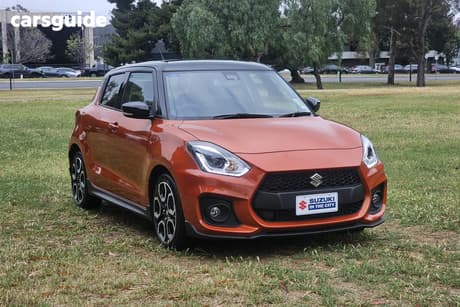 Orange 2024 Suzuki Swift Hatchback Sport Turbo (Qld)