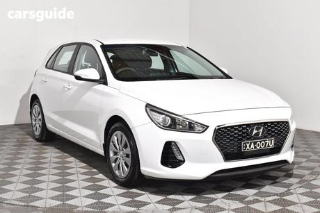 White 2019 Hyundai I30 Hatchback Go