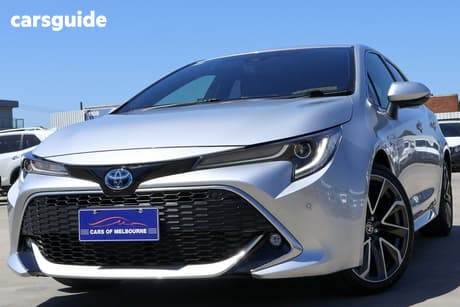 Silver 2021 Toyota Corolla Hatchback Zr Hybrid