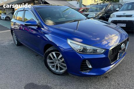 Blue 2019 Hyundai I30 Hatchback Active