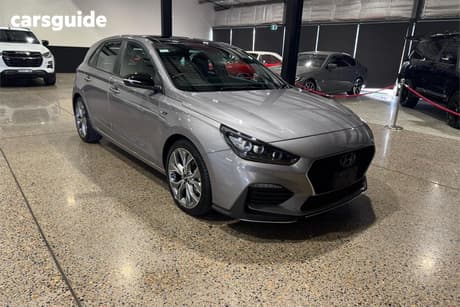 Silver 2023 Hyundai I30 Hatchback N Line Premium