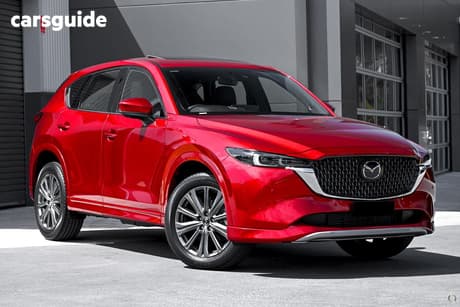 Red 2025 Mazda CX-5 Wagon G35 Akera Turbo (Awd)