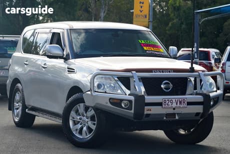 Silver 2013 Nissan Patrol Wagon Ti-L (4X4)