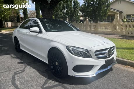 White 2014 Mercedes-Benz C250 Sedan Bluetec