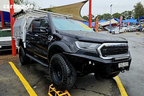 Black 2017 Ford Ranger Dual Cab Utility Xlt 3.2 (4X4)