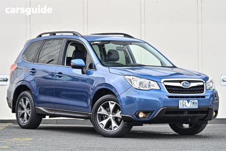 Blue 2015 Subaru Forester Wagon 2.5I-L