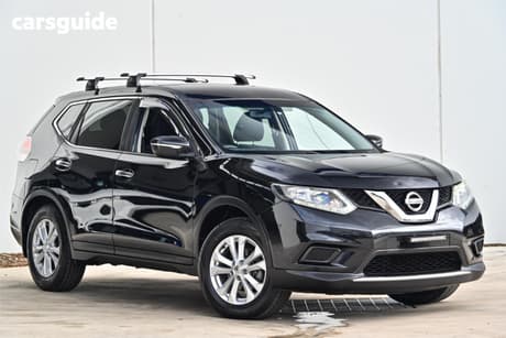 Black 2017 Nissan X-Trail Wagon St (4Wd)