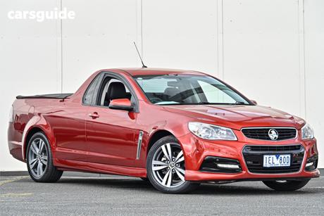 Red 2015 Holden UTE Utility Sv6