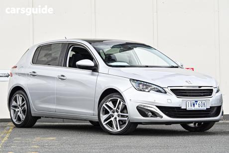 Silver 2015 Peugeot 308 Hatchback Allure Premium