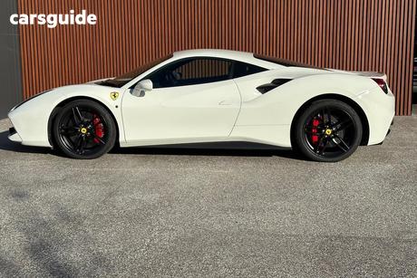 White 2016 Ferrari 488 Coupe F142 R