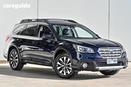 Blue 2015 Subaru Outback Wagon 2.5I Premium