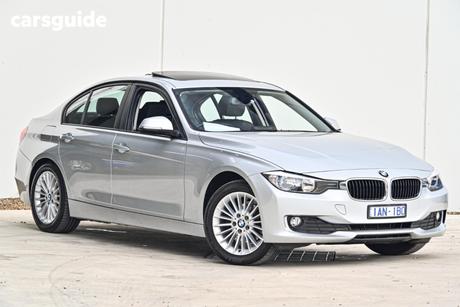 Silver 2013 BMW 316I Sedan