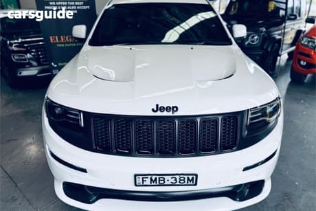 White 2016 Jeep Grand Cherokee Wagon Srt Night Edition