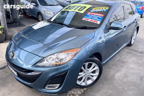 Blue 2011 Mazda 3 Hatchback Sp25