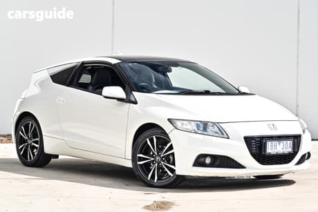 White 2013 Honda CR-Z Coupe Hybrid