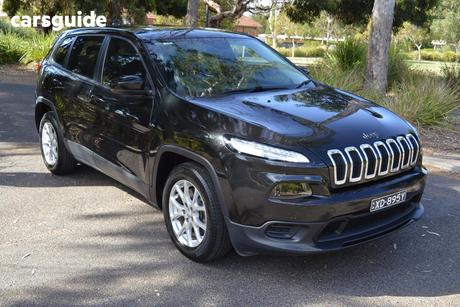 Black 2014 Jeep Cherokee Wagon Sport (4X2)