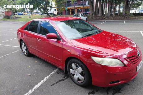 Red 2008 Toyota Camry Sedan Altise