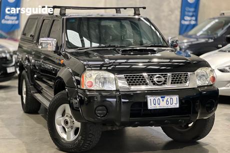 Black 2011 Nissan Navara Dual Cab Pick-up St-R (4X4)