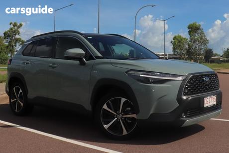 Green 2024 Toyota Corolla Cross Wagon Atmos 2Wd