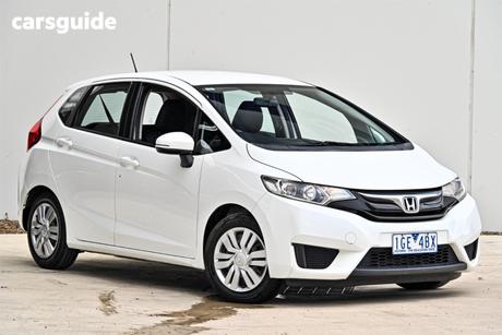 White 2015 Honda Jazz Hatchback Vti