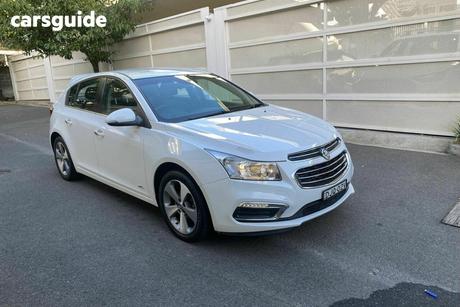 White 2016 Holden Cruze Hatchback Z-Series