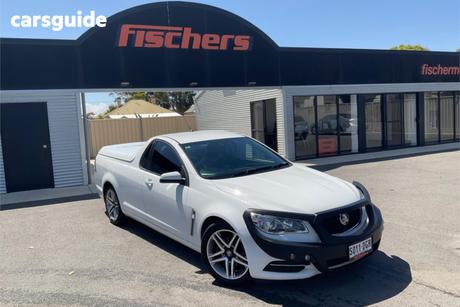 White 2016 Holden UTE Utility