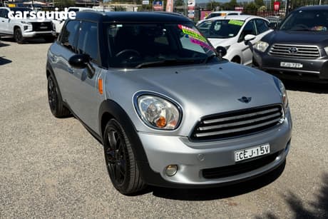 Silver 2011 Mini Cooper SUV COUNTRYMAN R60 MY12