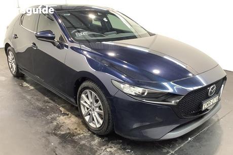 Blue 2021 Mazda 3 Hatchback G20 Evolve